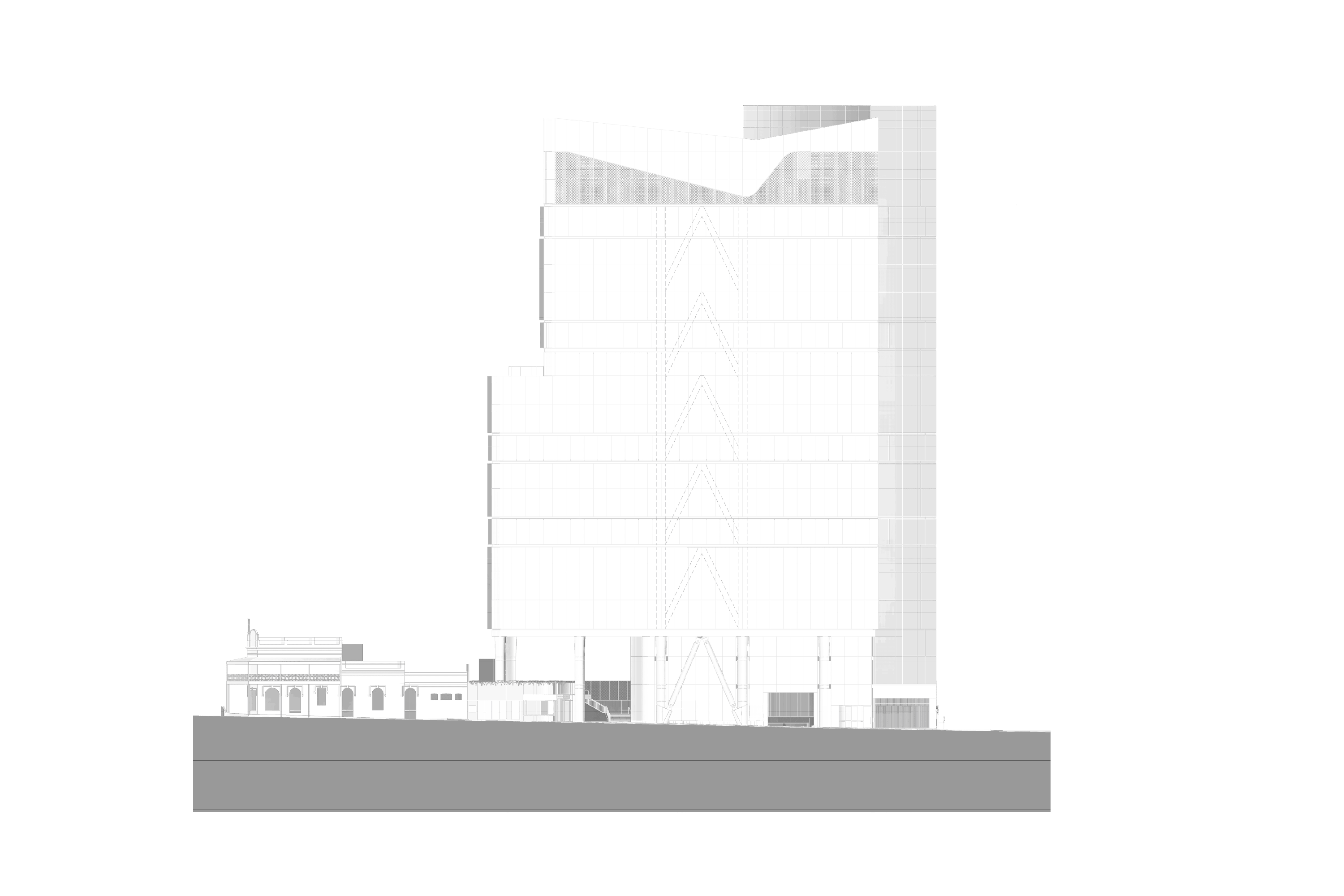 Elevation drawing of 6 Hassall Street