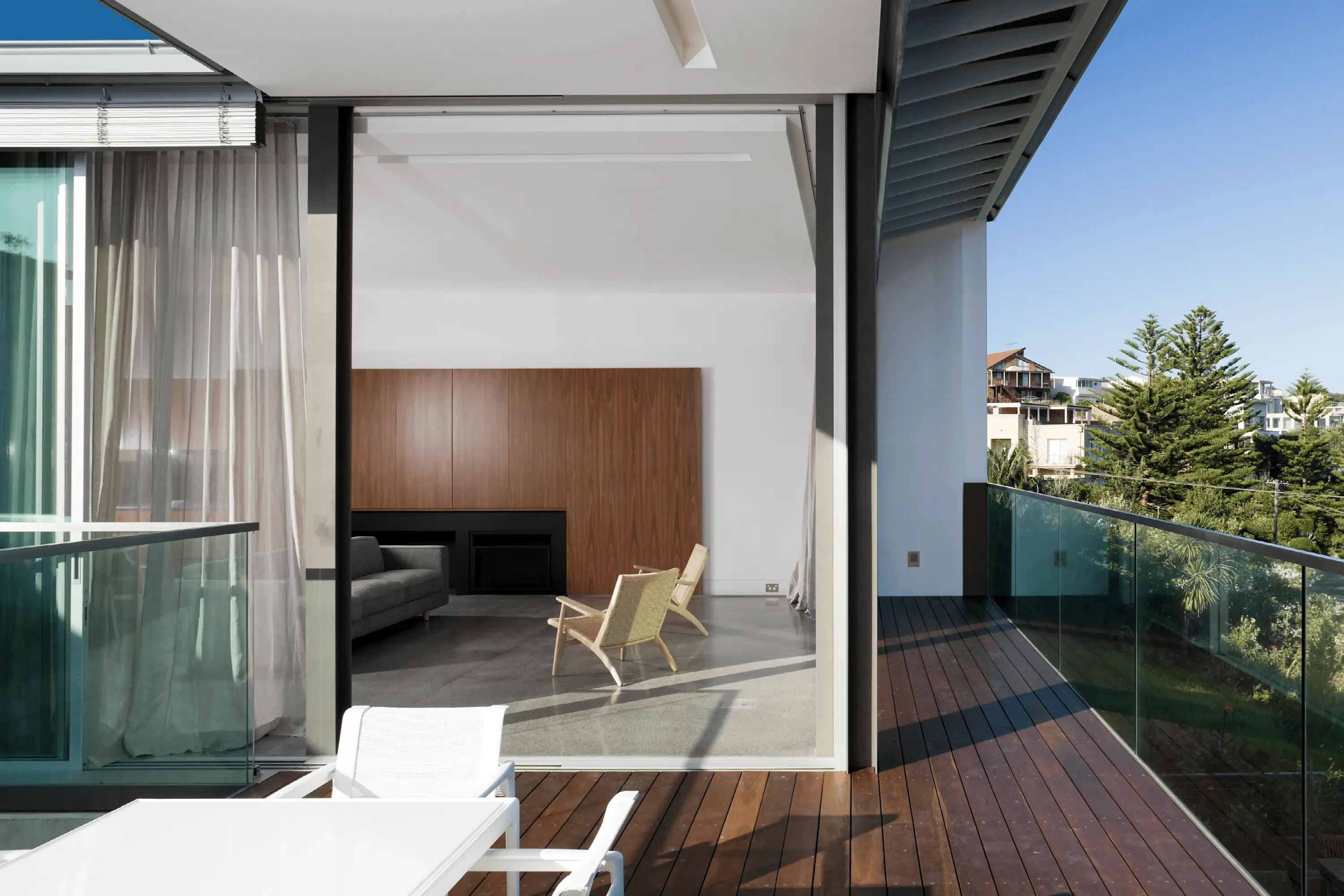 Photograph of the award-wining Bilgola Residence designed by Tzannes