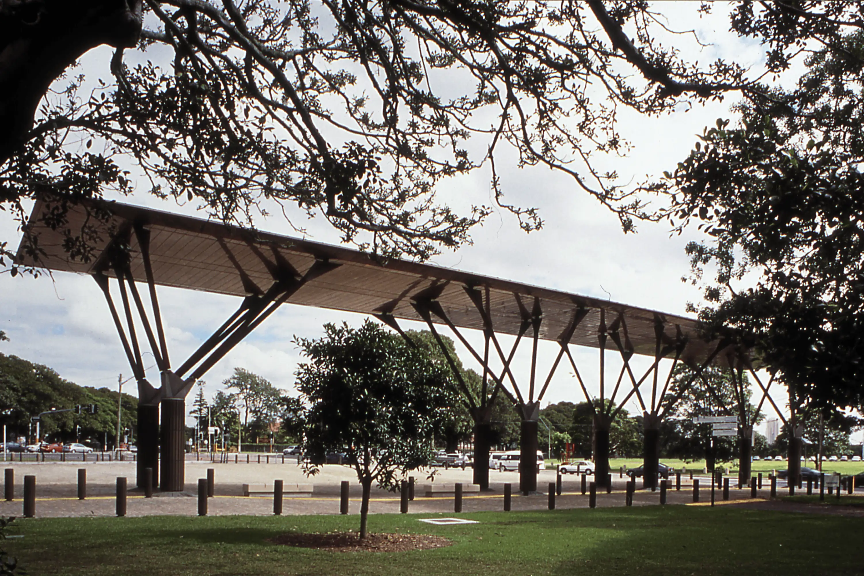 Photograph of the award-wining Federation Drive designed by Tzannes