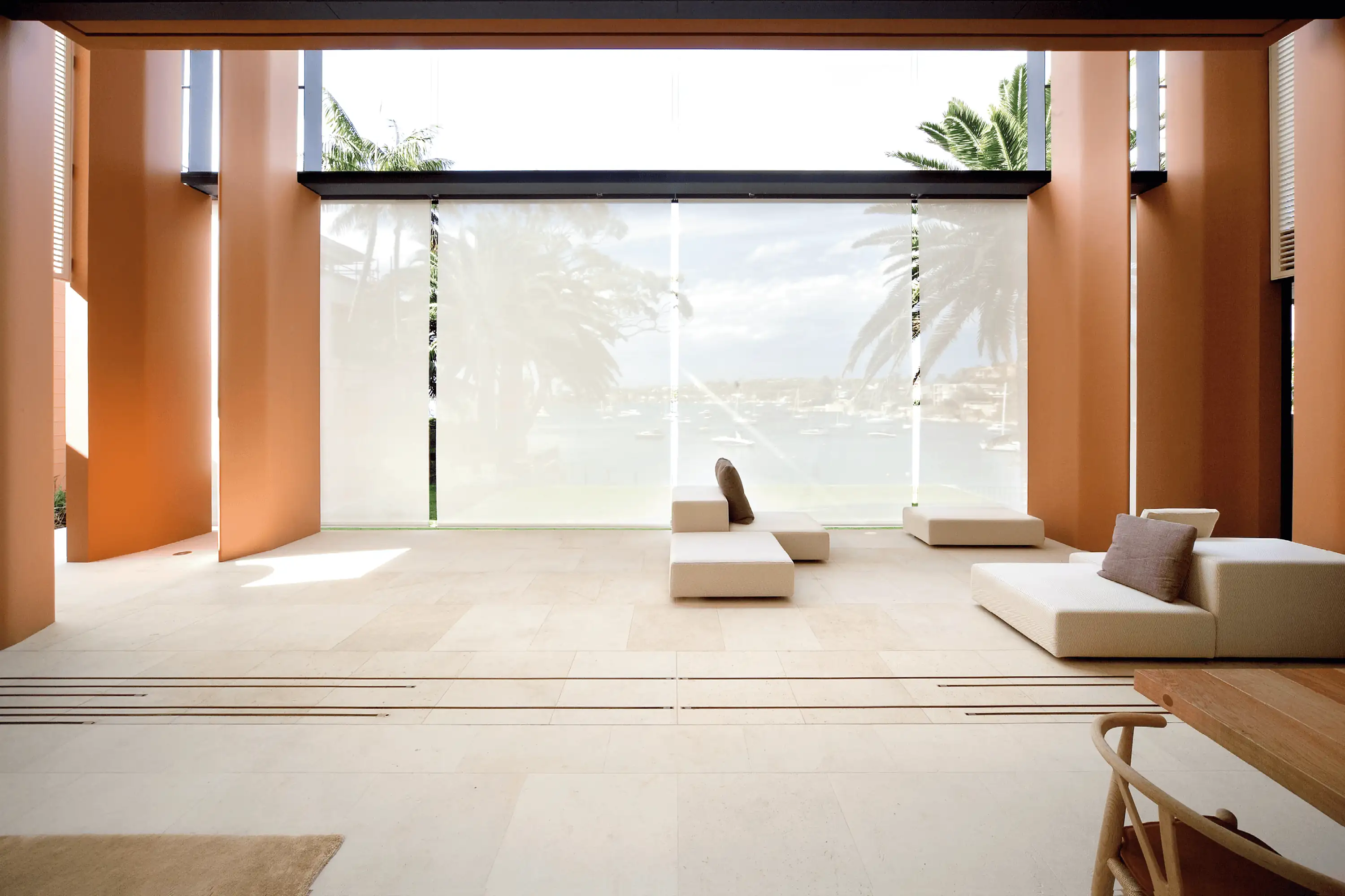 Photograph of the award-wining Parsley Bay Residence designed by Tzannes