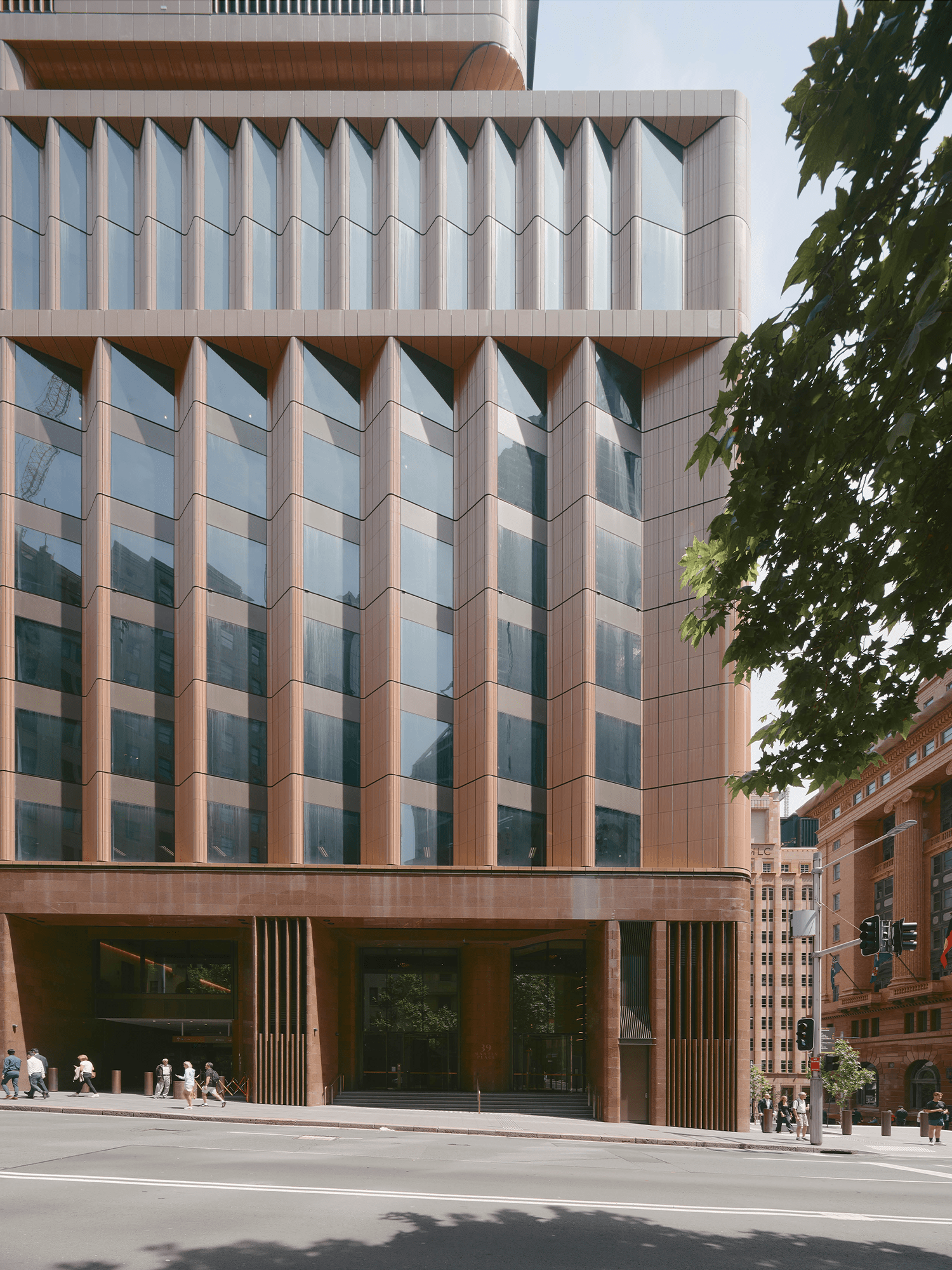 Tzannes | 39 Martin Place Exterior